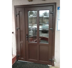 дверь пвх крашенная