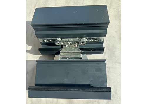 цветной профиль Kommerling 76 темно-серый