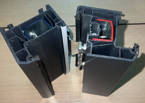 цветной профиль Krauss 70 темно-серый