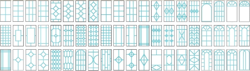 Окна со шпросами